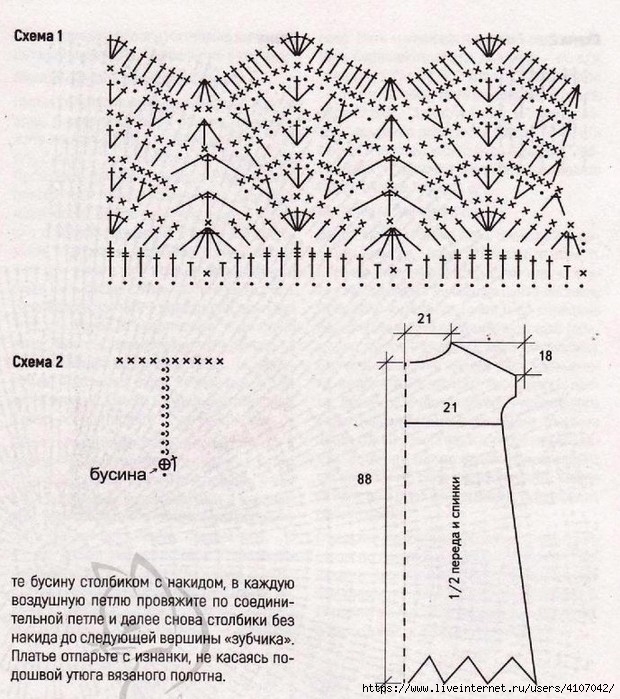 Кокетки к платьям