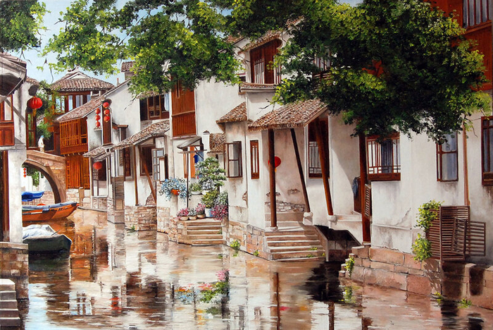 Promenade   Zhouzhuang (700x468, 518Kb)