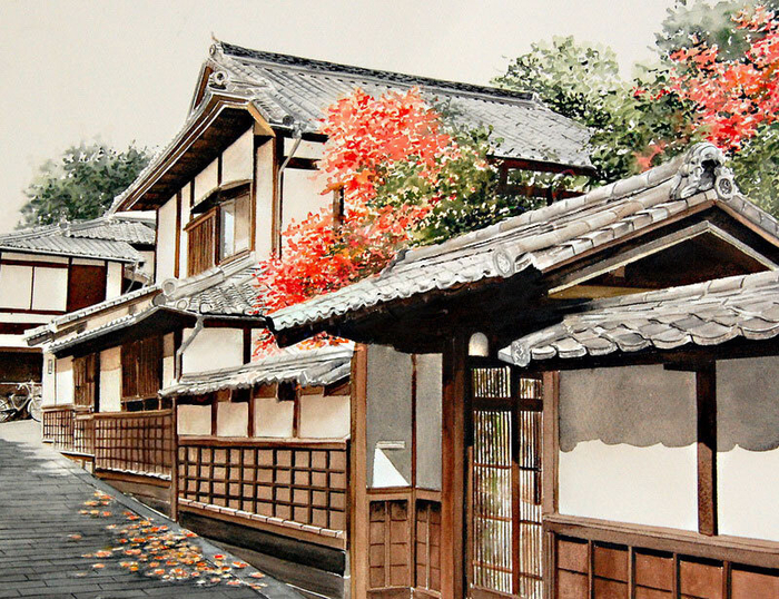 Rue typique du Japon (700x538, 596Kb)