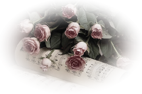 розы и ноты (500x332, 260Kb)