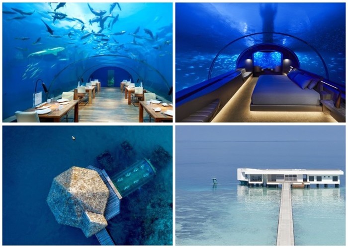 Подводная вилла: на Мальдивах открылся роскошный отель