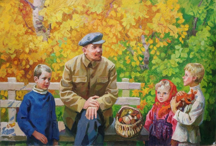 Сто детей картина