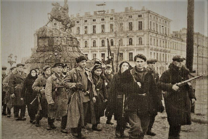 Освобождение киева 1943 фото