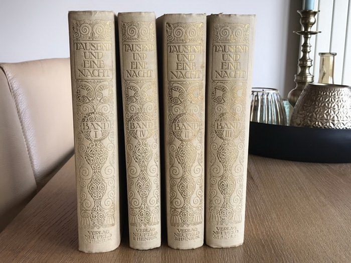 1914 1001 ночь. Neufeld & Henius, Berlin - 4 volumes (complete) (700x525, 114Kb)