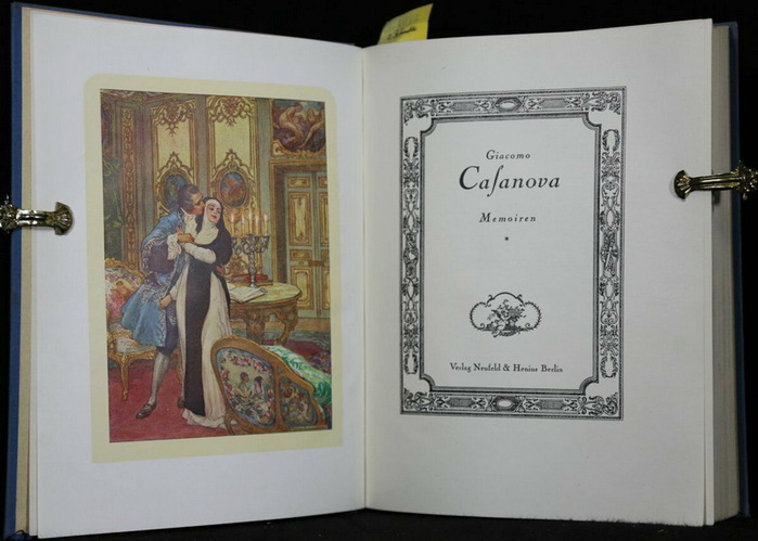 1925 Casanova. Berlin, Neufeld & Henius. 2 Bände.- (700x499, 90Kb)