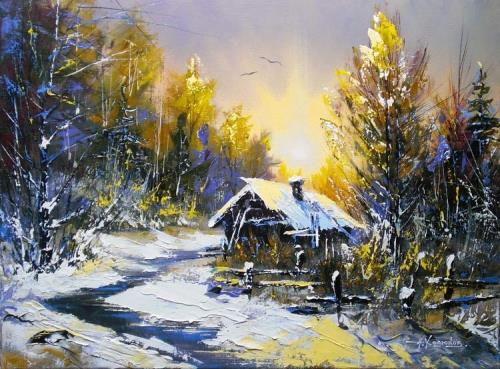 Художник Александр Ходюков (500x369, 48Kb)