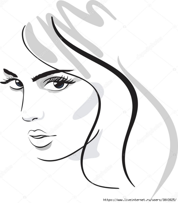 depositphotos_5521634-stock-illustration-beauty-girl-face (614x700, 124Kb)