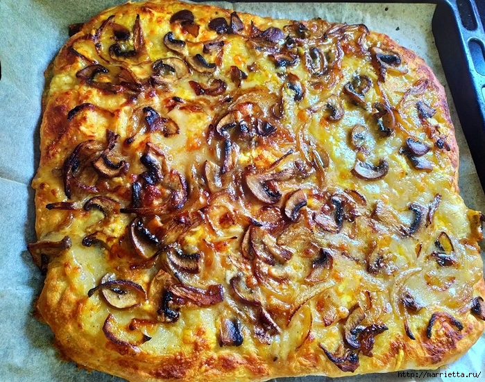 Пицца «Фреска» по-домашнему. Рецепт (700x551, 483Kb)