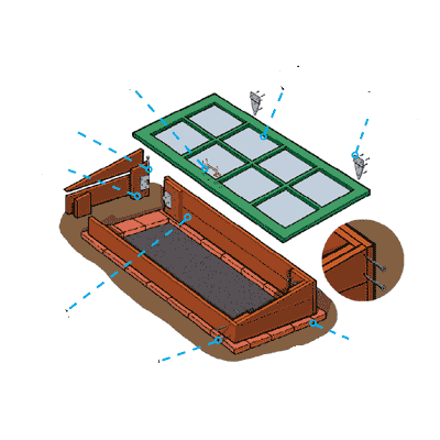 Как сделать теплицу из оконной рамы (1) (400x400, 13Kb)