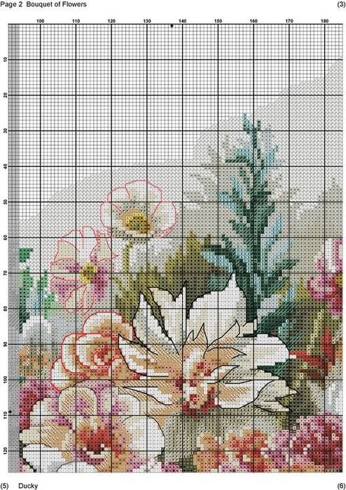 Bouquet of flowers (DMC)-002 (494x700, 440Kb)