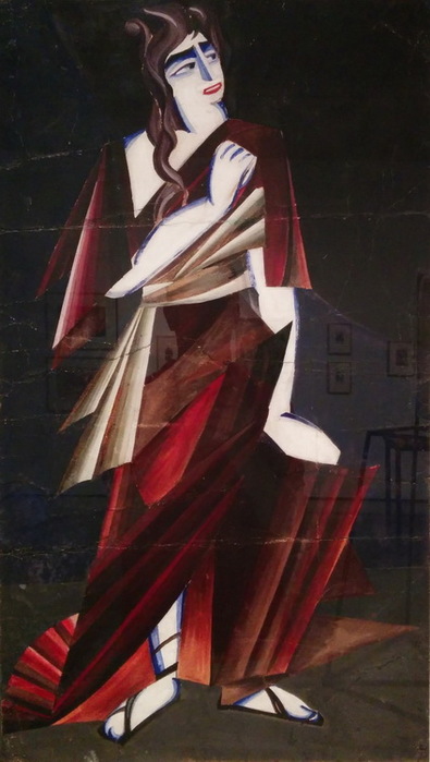 1917 Эскиз костюма к Саломее. Карт, акв, гуашь. 40 x 70,1 см. МСИ Салоники, кол. Г.Костаки (395x700, 77Kb)