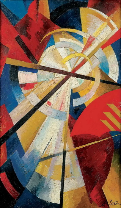 1924 Construction de la couleur. , . 73,5x43 cm, (407x700, 140Kb)