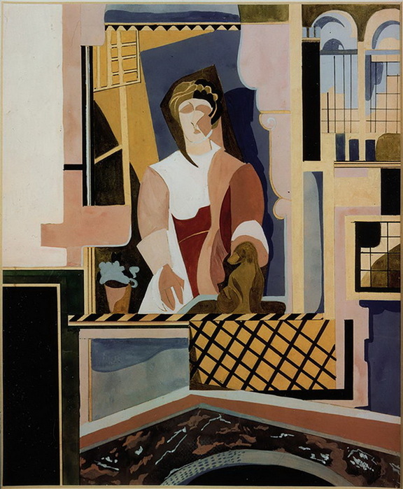 1927 Woman at the window and dogGouache on paper, , . 46 x 38 cm Bertolami Fine Art, , 2019. Estimate 12,000 - 18,000 (576x700, 149Kb)