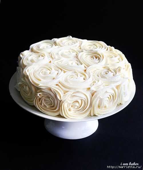 Торт Роз. Для влюбленных (6) (500x596, 75Kb)