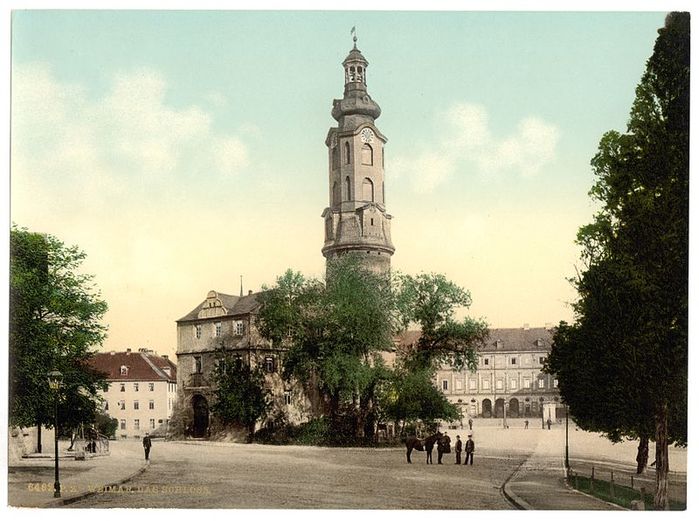 The_castle,_Weimar,_1905 (900x721, 71Kb)
