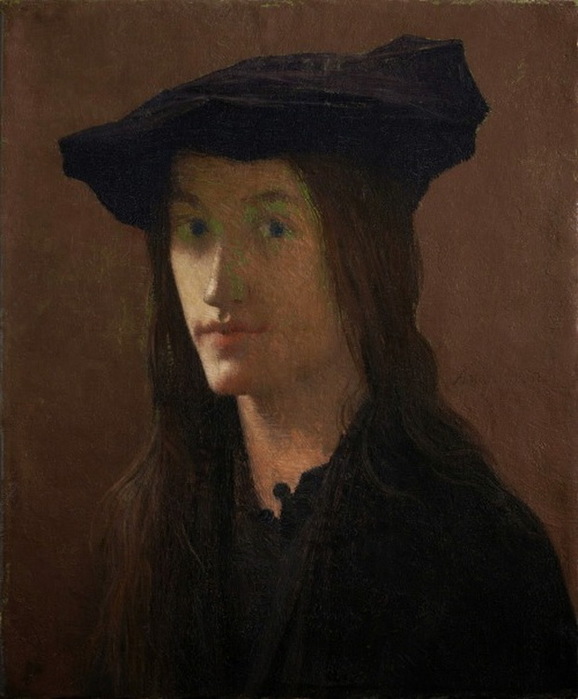 1885 Portrait de jeune homme - Edmond Aman-Jean (578x700, 92Kb)