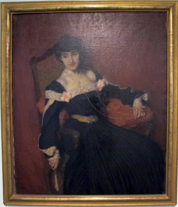 1898 Ritratto Б.г. della signora Grant. (Retrato de la señor Subvención) Х, м. Нац музей Румынии (603x700, 121Kb)