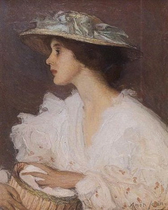 1905 Miss Ella Carmichael. Карт, м. 75 х 61 см. ЧС (558x700, 100Kb)