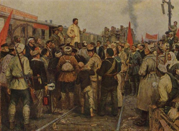 Февральская революция картины