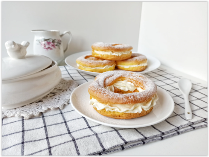 Заварные пирожные «Кольца»: роскошный десерт к чаю и празднику!