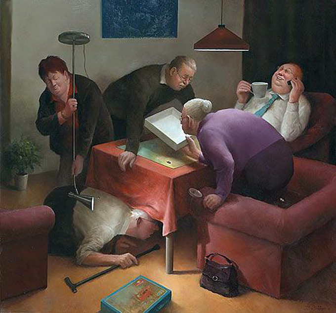 Marius van dokkum художник картины