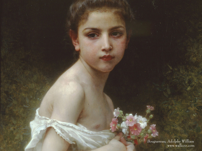 William-Bouguereau-paintings-Petite_fille_au_bouquet_wallcoo.com (700x525, 401Kb)