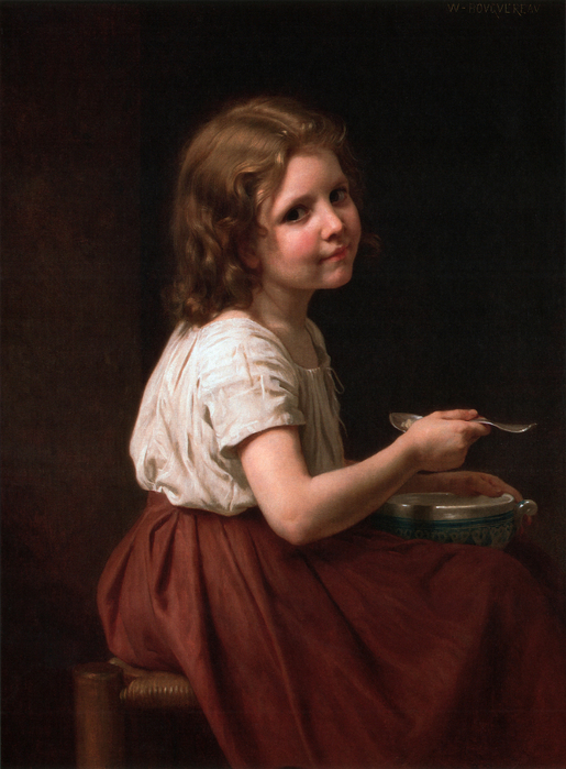 1865-04A La Soupe 73.5x57cm _ William-Adolphe Bouguereau (515x700, 399Kb)
