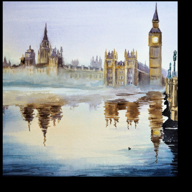 london-akvarel (650x650, 425Kb)