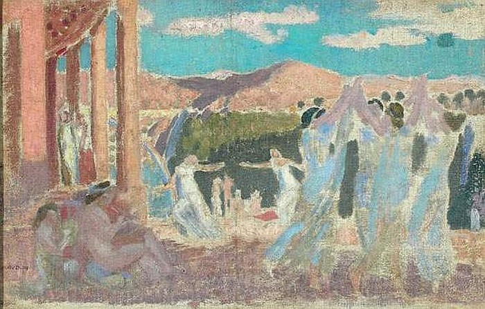 Картина мориса дени мироносицы
