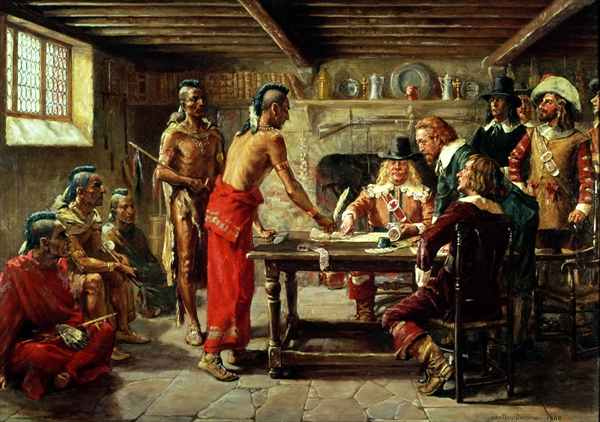 signing-the-treaty-with-the-indians (600x422, 35Kb)