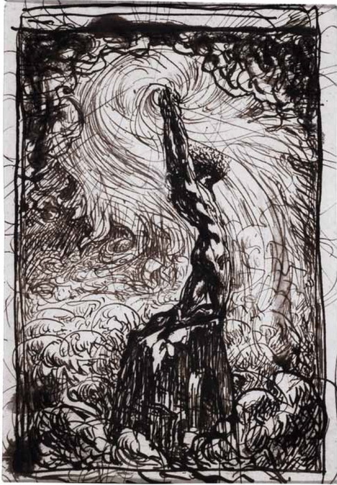 Jean delville сфинкс изображение