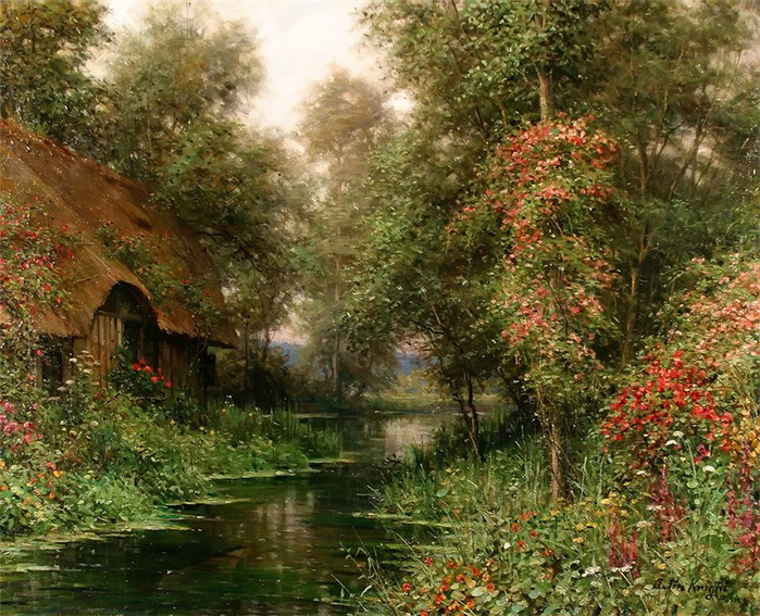 Американский художник Louis Aston Knight (700x567, 556Kb)