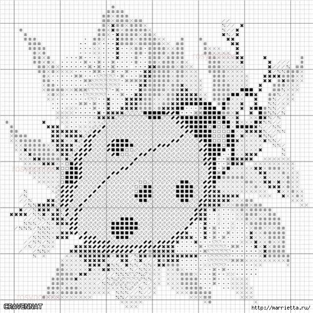 Бабочка и божья коровка - подушки с вышивкой (3) (640x640, 342Kb)