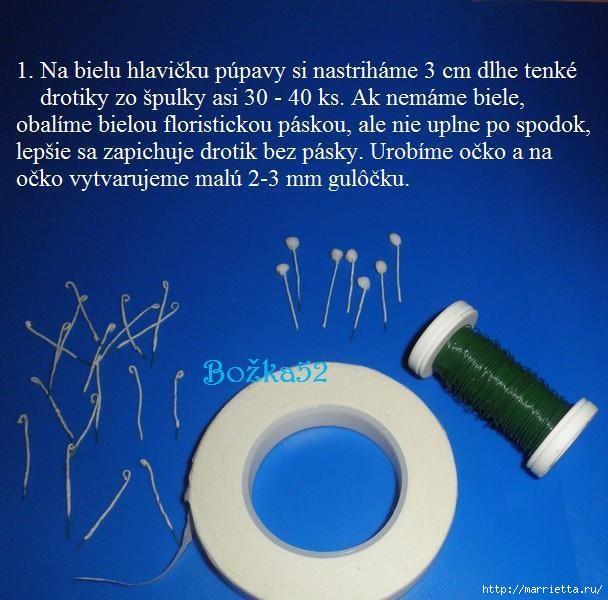 Отцветшие одуванчики из холодного фарфора (1) (608x600, 179Kb)