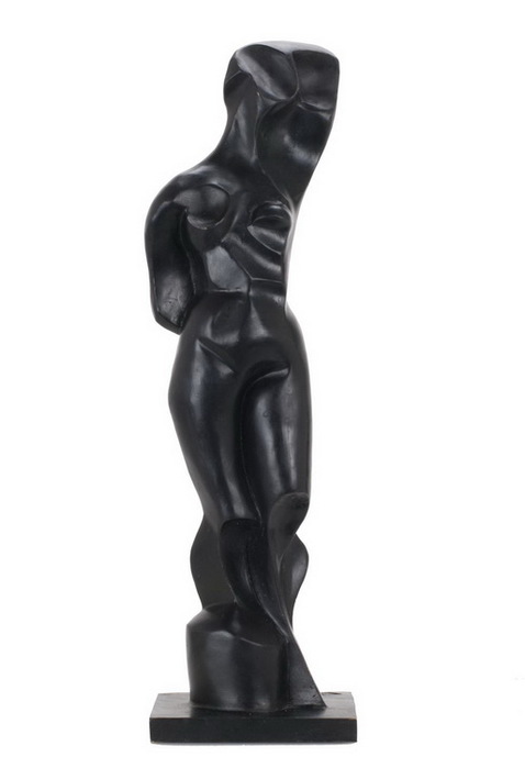 Desnudo femenino. Bronce de pátina oscura. ,. =47,50x14x10 cm.  Subarna Subastas,  2018 (478x700, 26Kb)