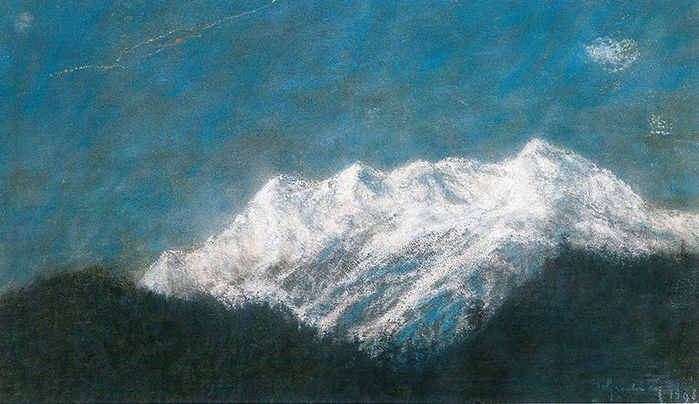 838 Рассветный вид на Монте-Роза (Alba vista del Monte Rosa). 1896 (700x404, 337Kb)