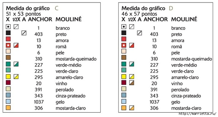 Санта Клаус на подушке. Схемы вышивки крестом (5) - копия (700x376, 138Kb)