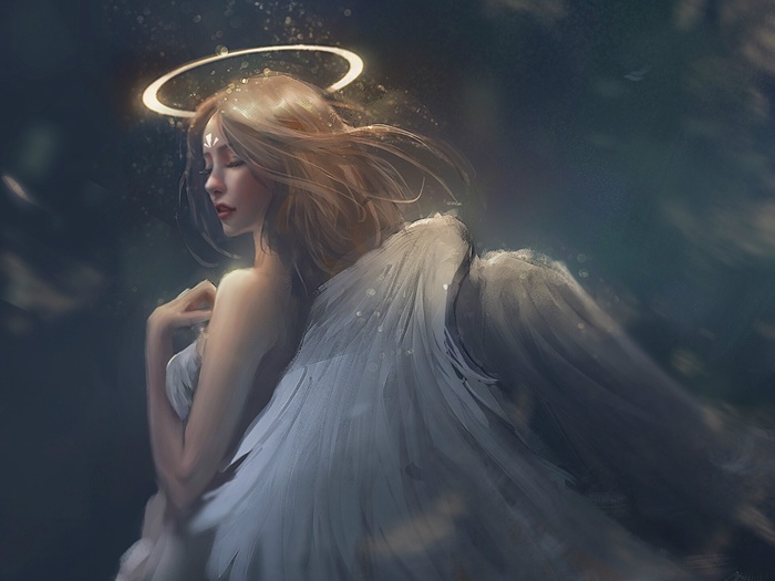 Angels_by_Trung_Bui_Wings_Brown_haired_Halo_572698_1365x1024 (700x525, 82Kb)