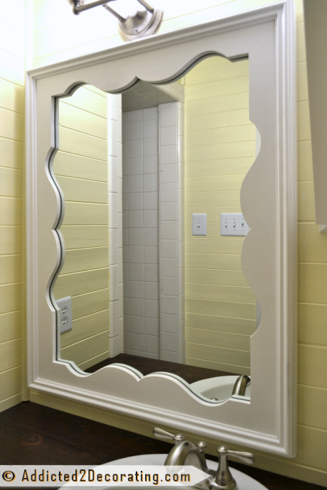 Идеи для интерьера. Зеркало для ванной и панно с зеркалами для комнаты (1) (460x690, 431Kb)