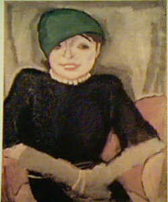 1918 Bildnis Louise Straus-Ernst; Suermondt-Ludwig-Museum, Aachen. -    (585x700, 106Kb)