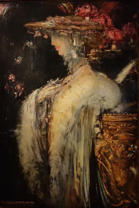 1903-1904  Le Grand Chapeau, Alambra, , . 106 x 73 cm. Collection Catherine et Xavier de Bayser (467x700, 104Kb)