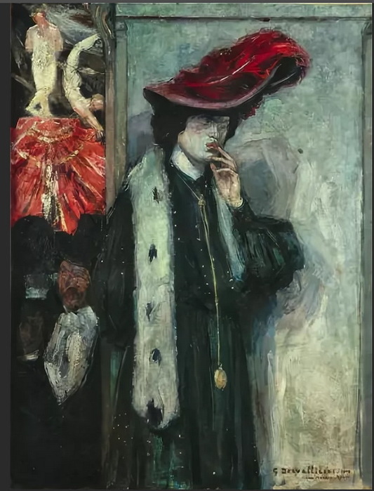 1904 Un coin du Moulin-Rouge,  (533x700, 111Kb)