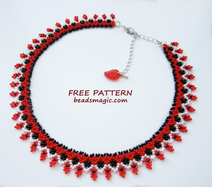 free-beading-pattern-necklace-beaded-instructions-beadsmagic-1 (700x618, 315Kb)
