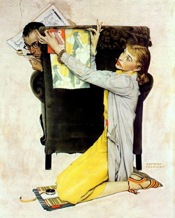 Роквелл художник картины