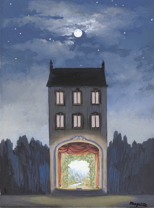 1947 La maison. , Gouache. 24,5  18,8 .  (517x700, 86Kb)