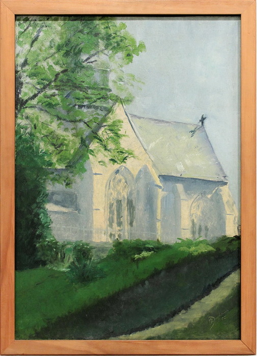 1902 Église de Blainville. , . 61.3 x 42.9 cm.   (505x700, 128Kb)