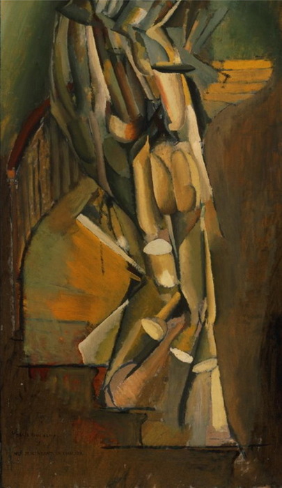 1911 Nude Descending a Staircase (No. 1)  .  , . 105.4 × 68.9 .  . (405x700, 84Kb)