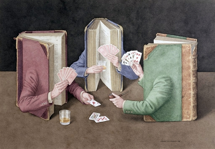 Jonathan Wolstenholme 1950 - British Surrealist painter - Tutt'Art@ (21) (700x486, 258Kb)