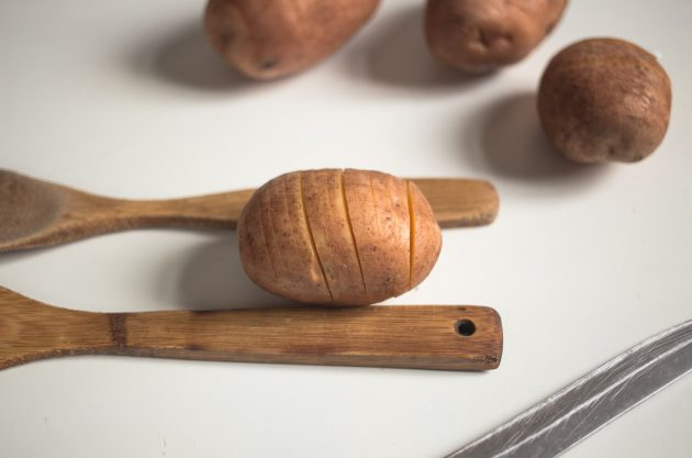 картофель хассельбек - оригинальный гарнир 2 (630x417, 114Kb)