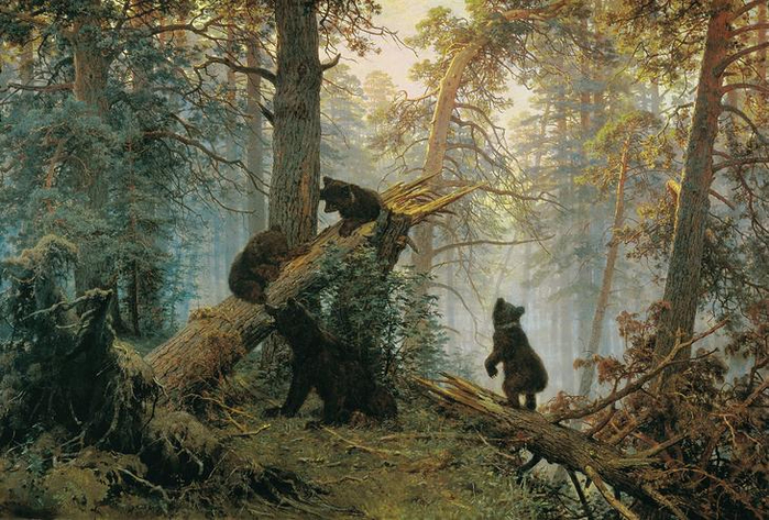 3-Шишкин-Савицкий-утро-в-лесу-с-медведями (700x473, 435Kb)